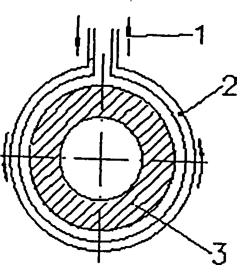 Heat treating process and inductor for key surface of hub