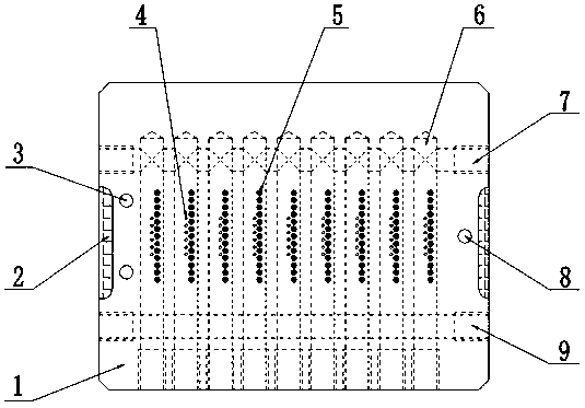 Handset mesh enclosure clamp