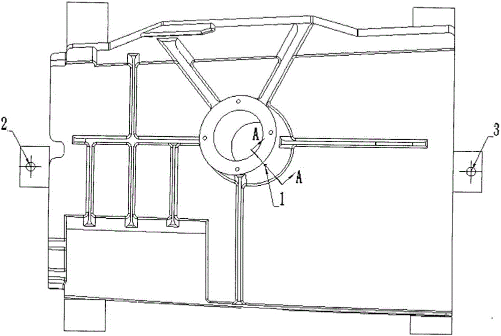 Method for accurate numerically-controlled drilling on large-curvature arc surface