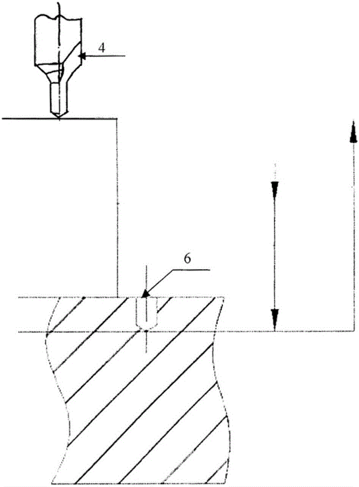 Method for accurate numerically-controlled drilling on large-curvature arc surface