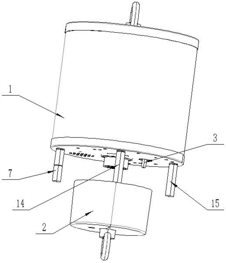 Small lamp lifter capable of adjusting load-bearing early warning induction device