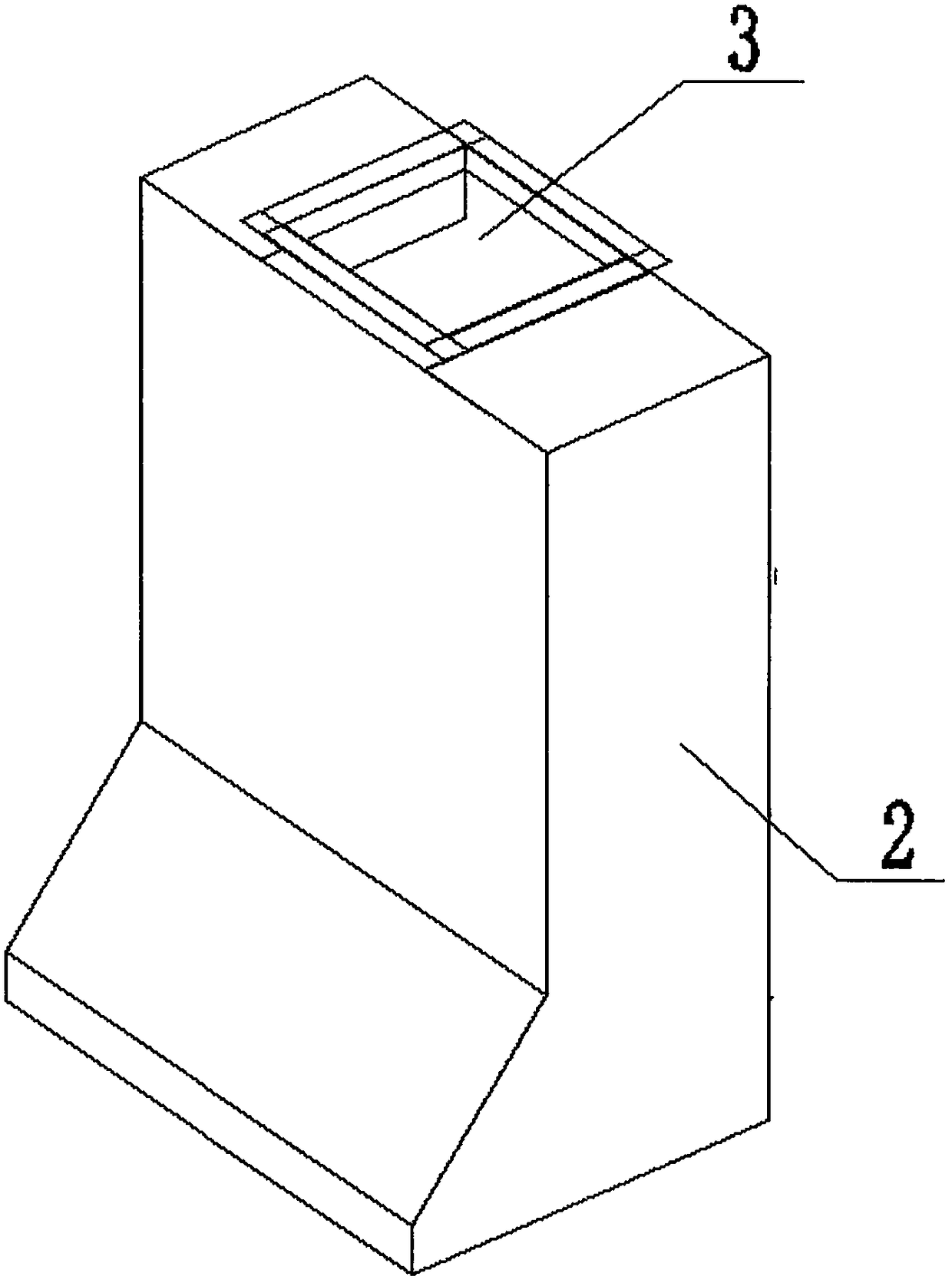 Commercial mute smoke-removing and smoke-exhausting hood