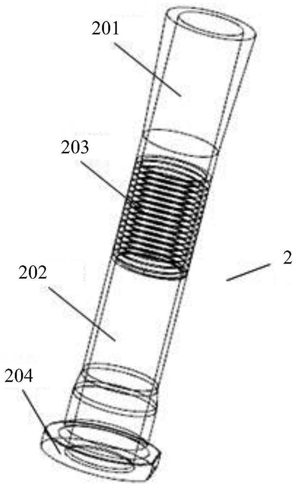 Vortex reduction device, vortex reduction tube and method for arranging vortex reduction tube