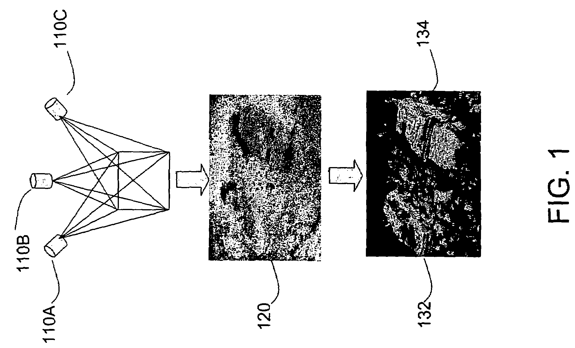 Method and apparatus for automatic registration and visualization of occluded targets using ladar data