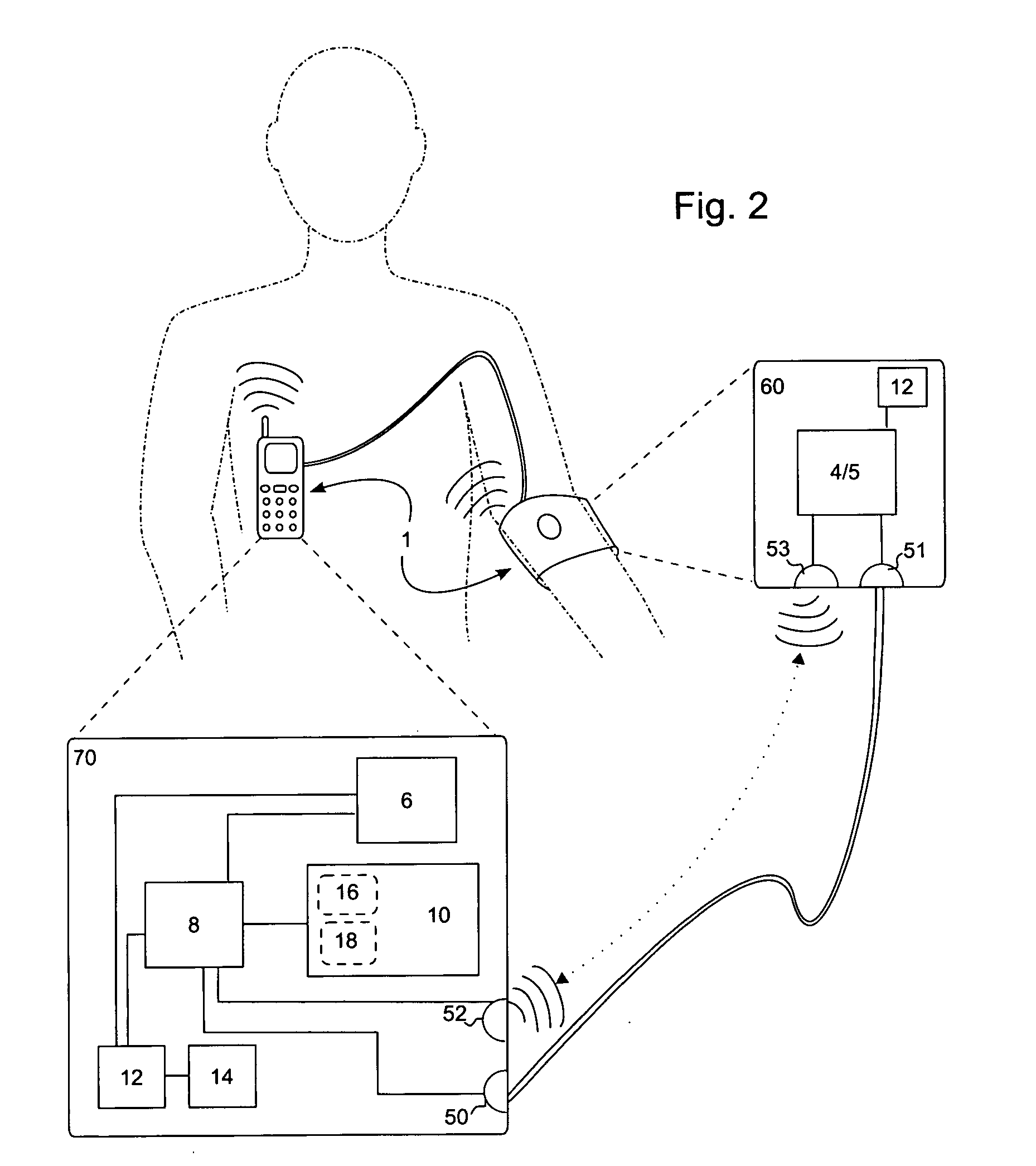 Portable pulse monitoring device and method of its operation