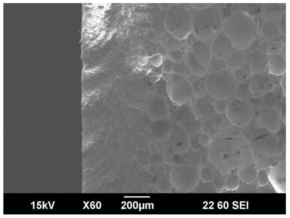 A kind of silicon nitride gradient porous capillary core for loop heat pipe and its combined coating preparation method