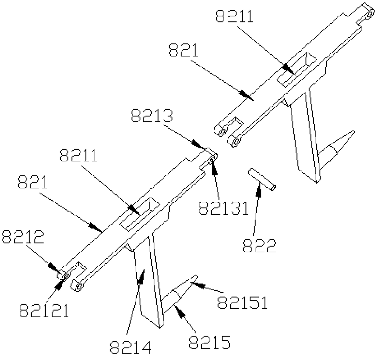 Automatic feeding and stirring equipment