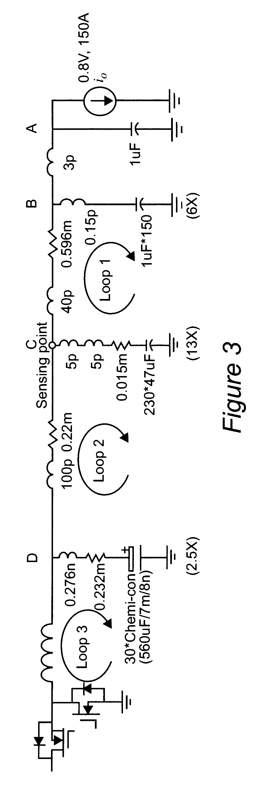 Hybrid filter for high slew rate output current application