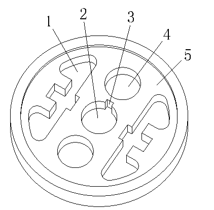 Processing method for gear of electric wheelchair