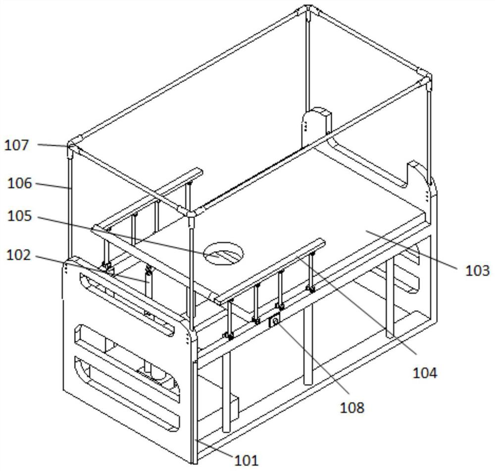 Self-service nursing rehabilitation sickbed for disabled