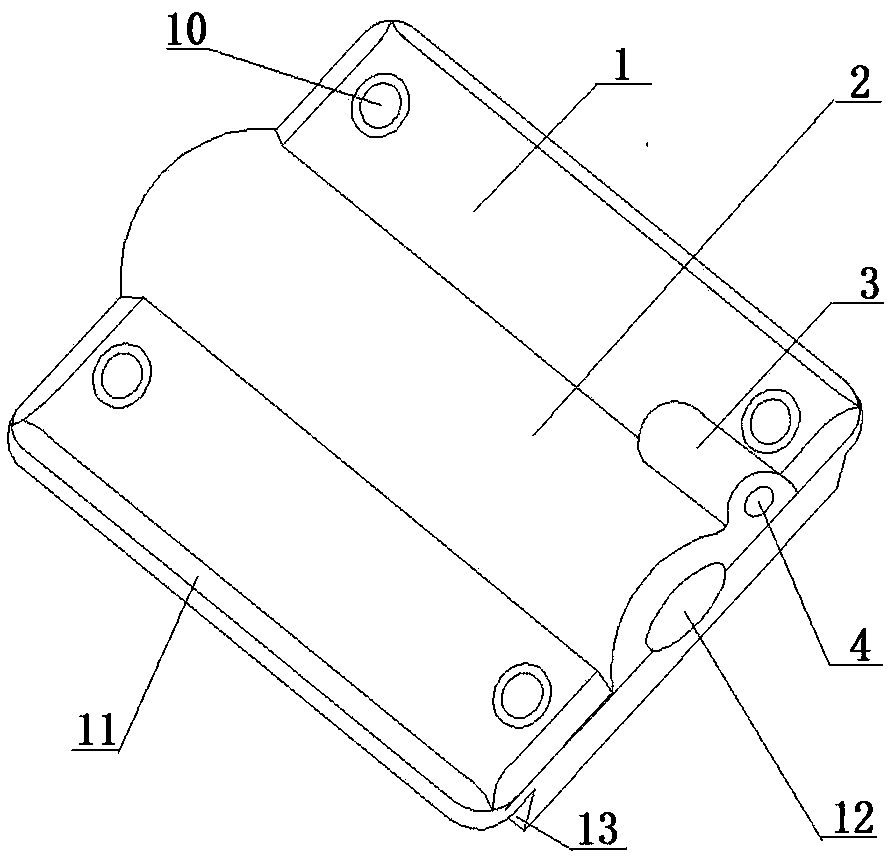 Pin limiting type soap suspending device