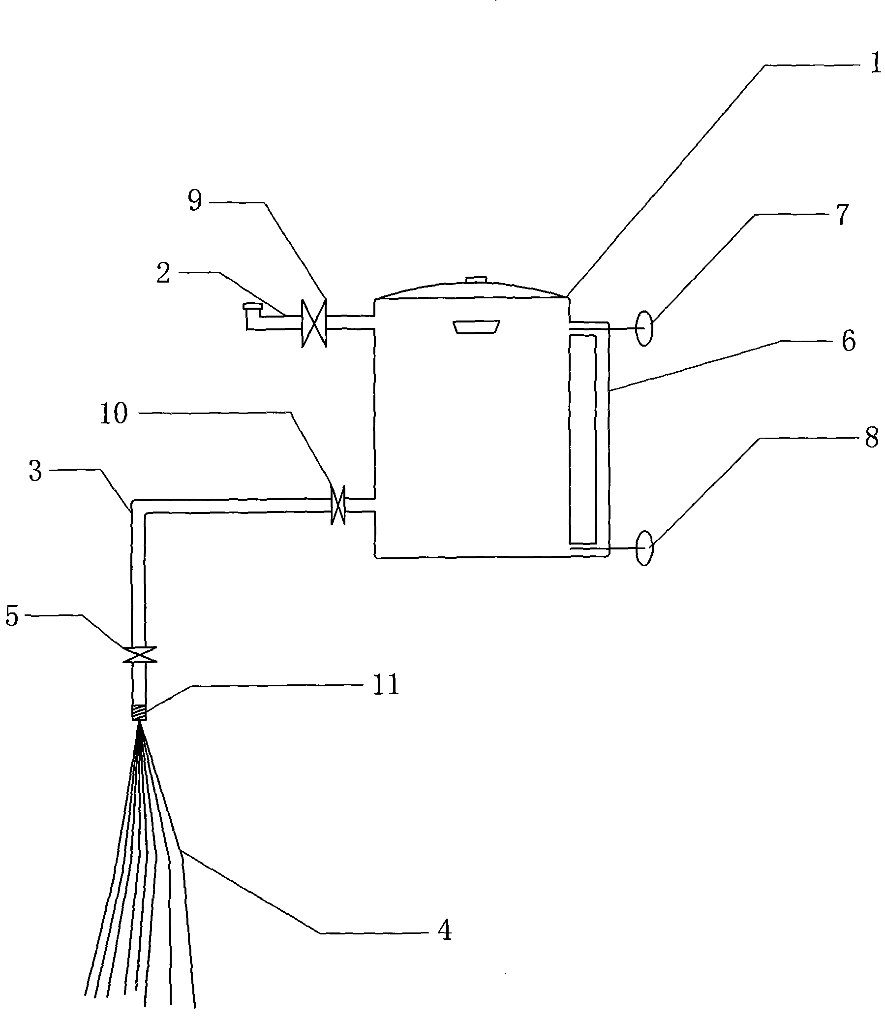 Environment-friendly and energy-saving type transposed conductor oiling system