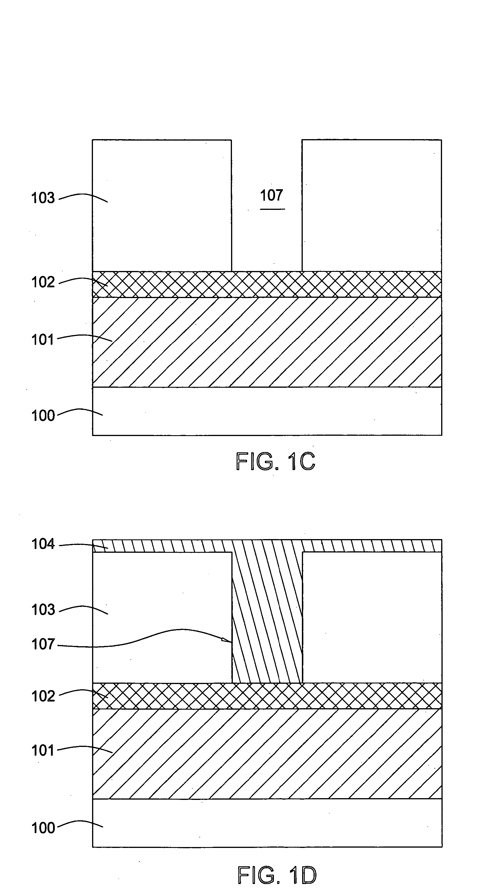 Selective etch process of a sacrificial light absorbing material (SLAM) over a dielectric material