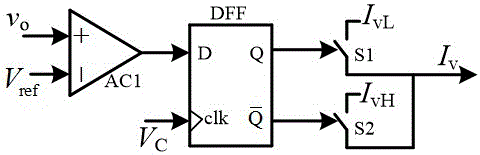 Valley current regulation constant conduction time control method and device therefor