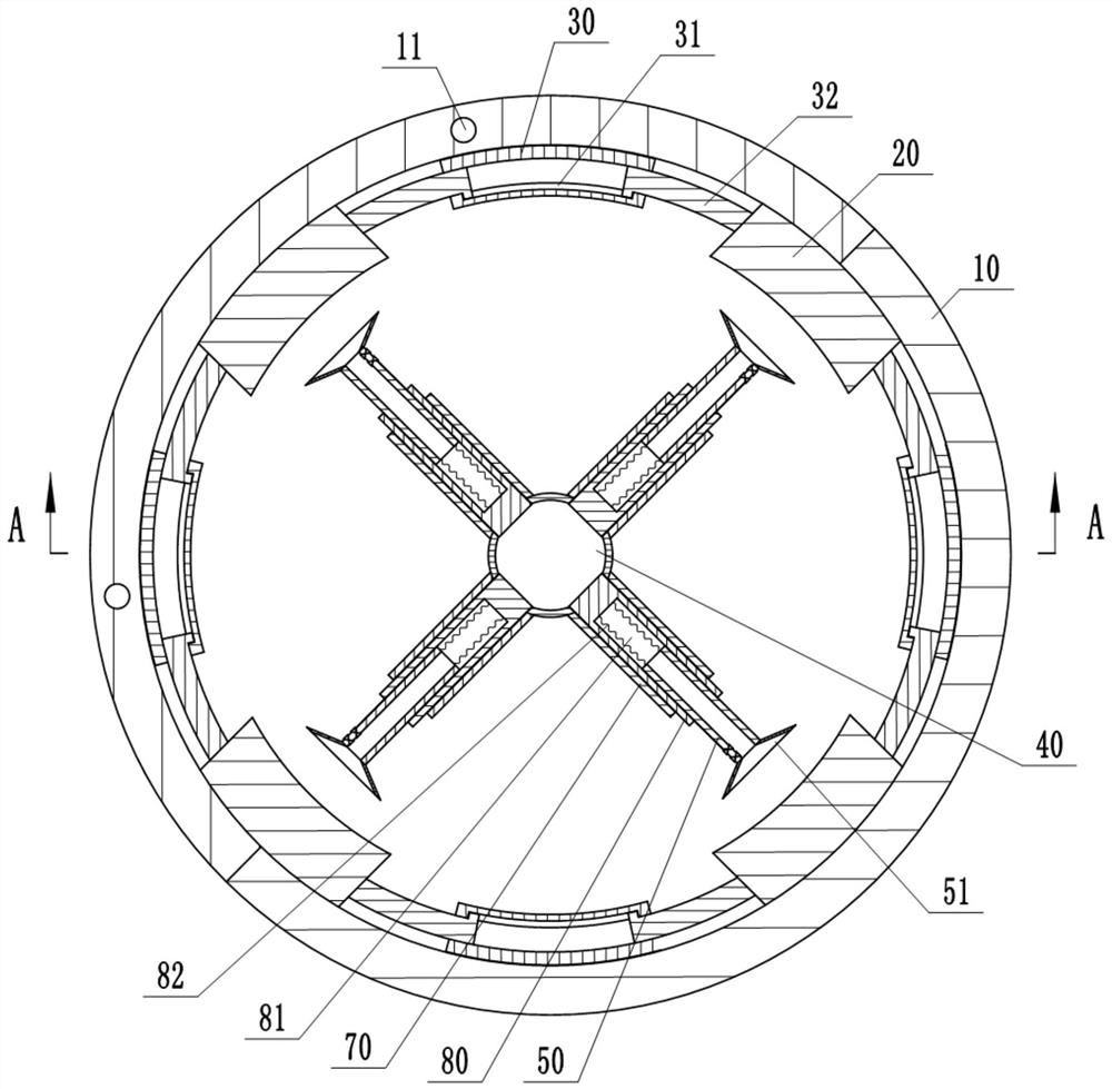 Rapid positioning device for magnetic steel of magnetizing flywheel