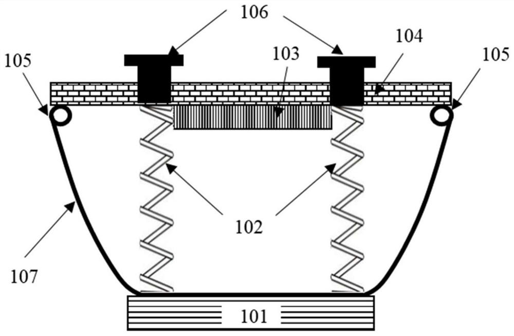 Heat dissipation device and heat dissipation method based on shape memory alloy