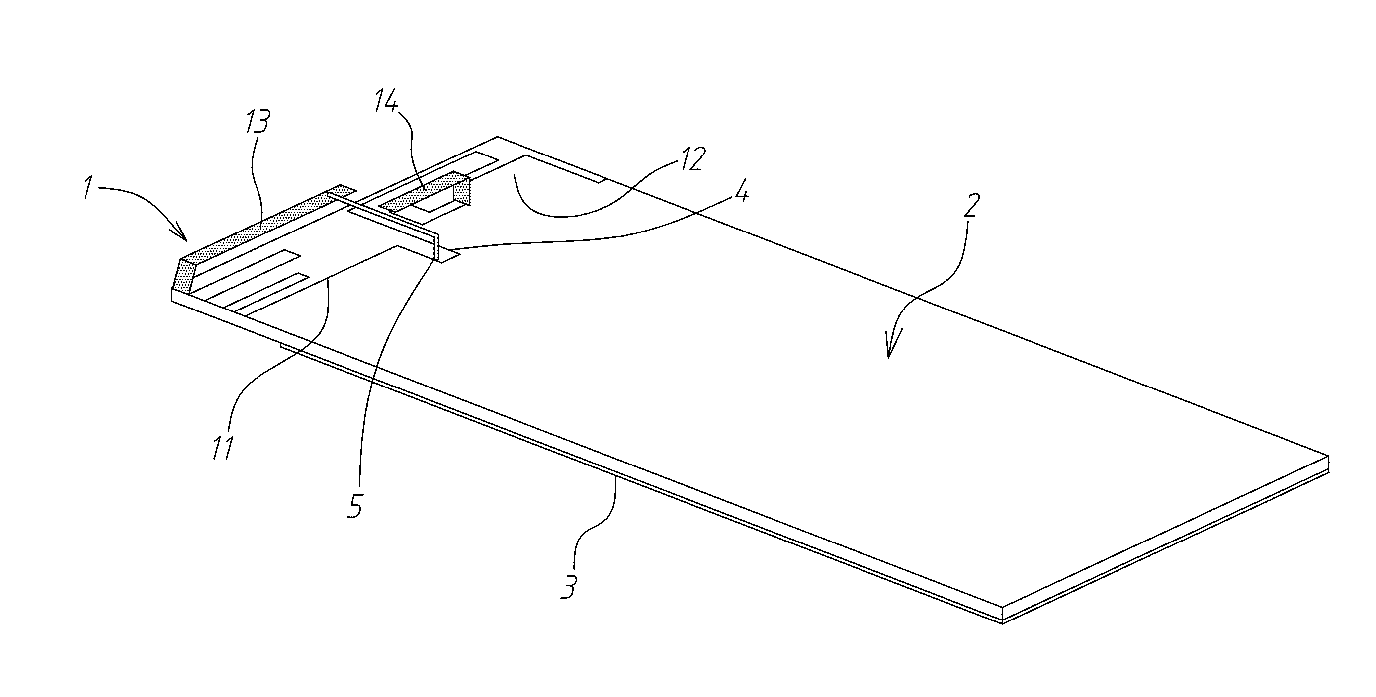 Quasi-balanced fed antenna structure for reducing SAR and hac