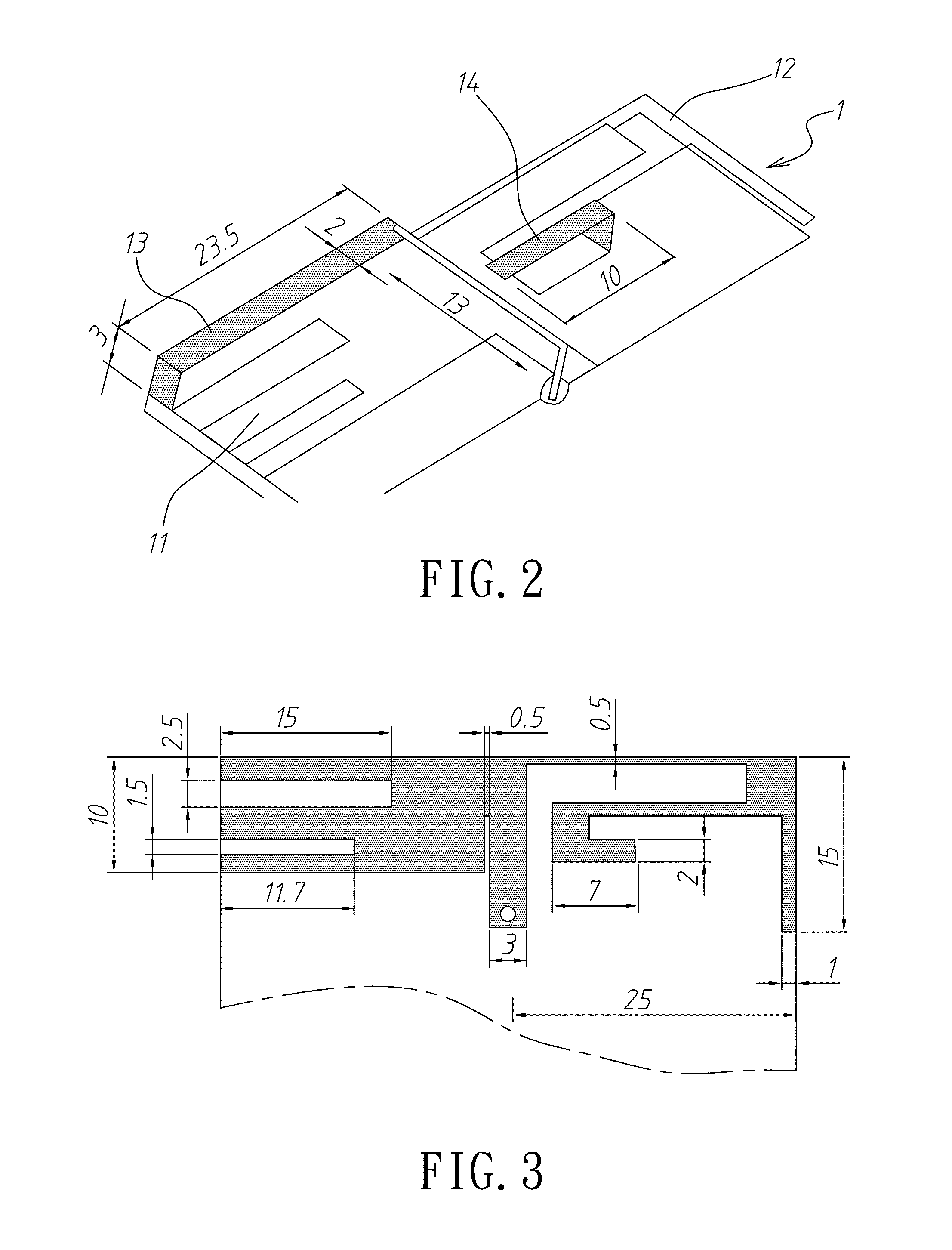 Quasi-balanced fed antenna structure for reducing SAR and hac