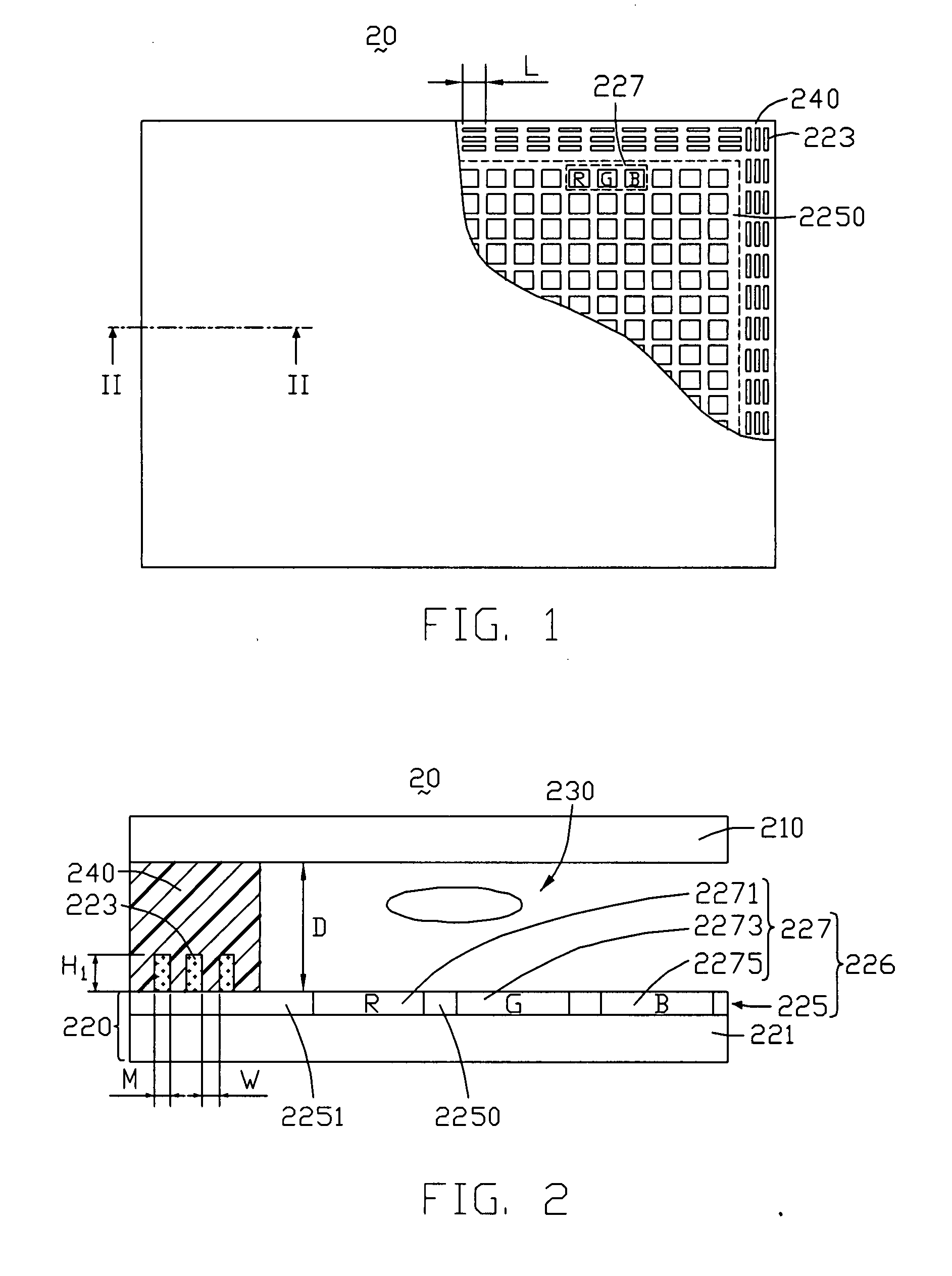 Liquid crystal display device with patterned black matrix for sealant
