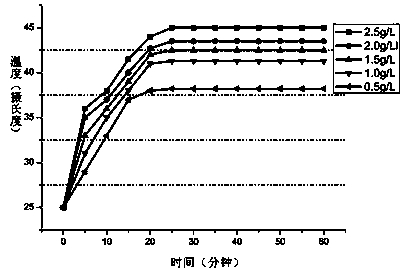 Magnetic nanoparticles with dual-heating function and preparation method thereof