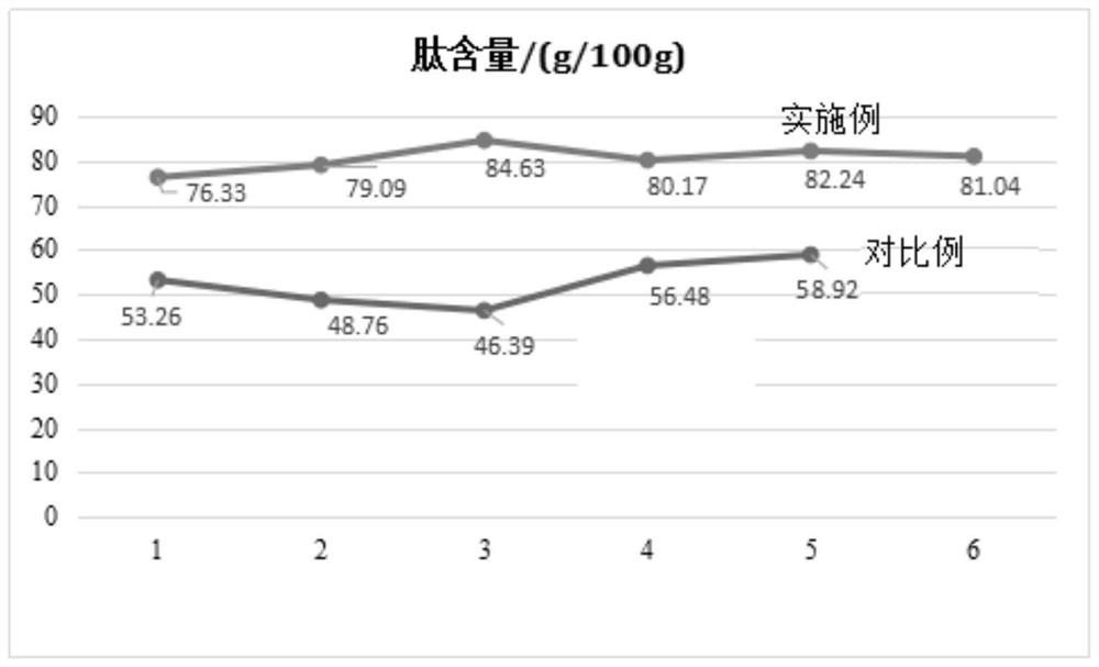 Low-bitterness rice peptide with anti-oxidation and anti-fatigue effects and preparation method of low-bitterness rice peptide
