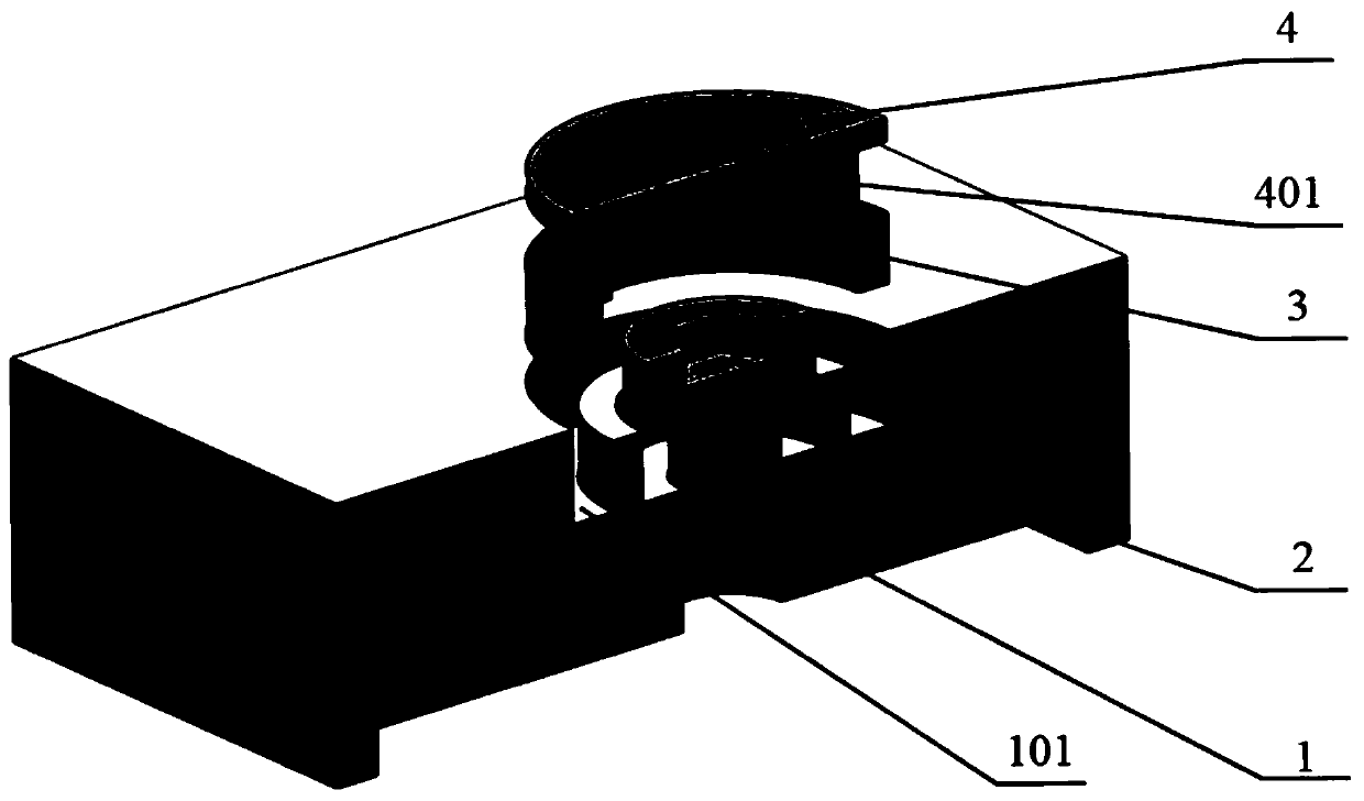 Structure for sealing cavity hole