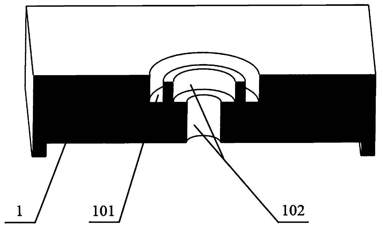 Structure for sealing cavity hole