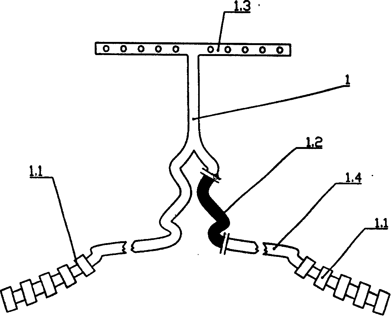 Biological affinitic electrode stimulating device