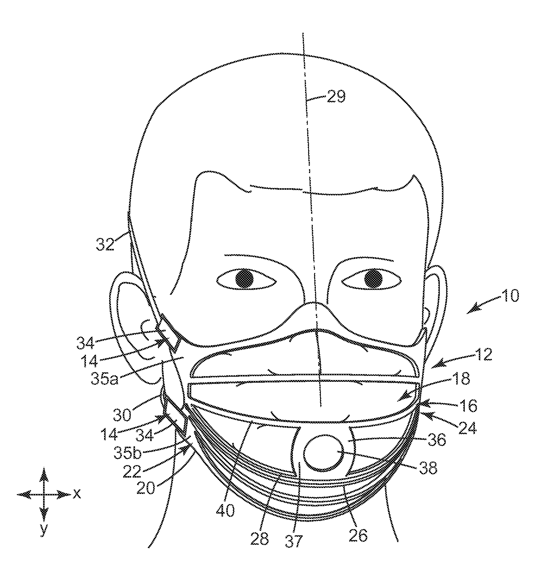 Filtering face-piece respirator support structure that has living hinges