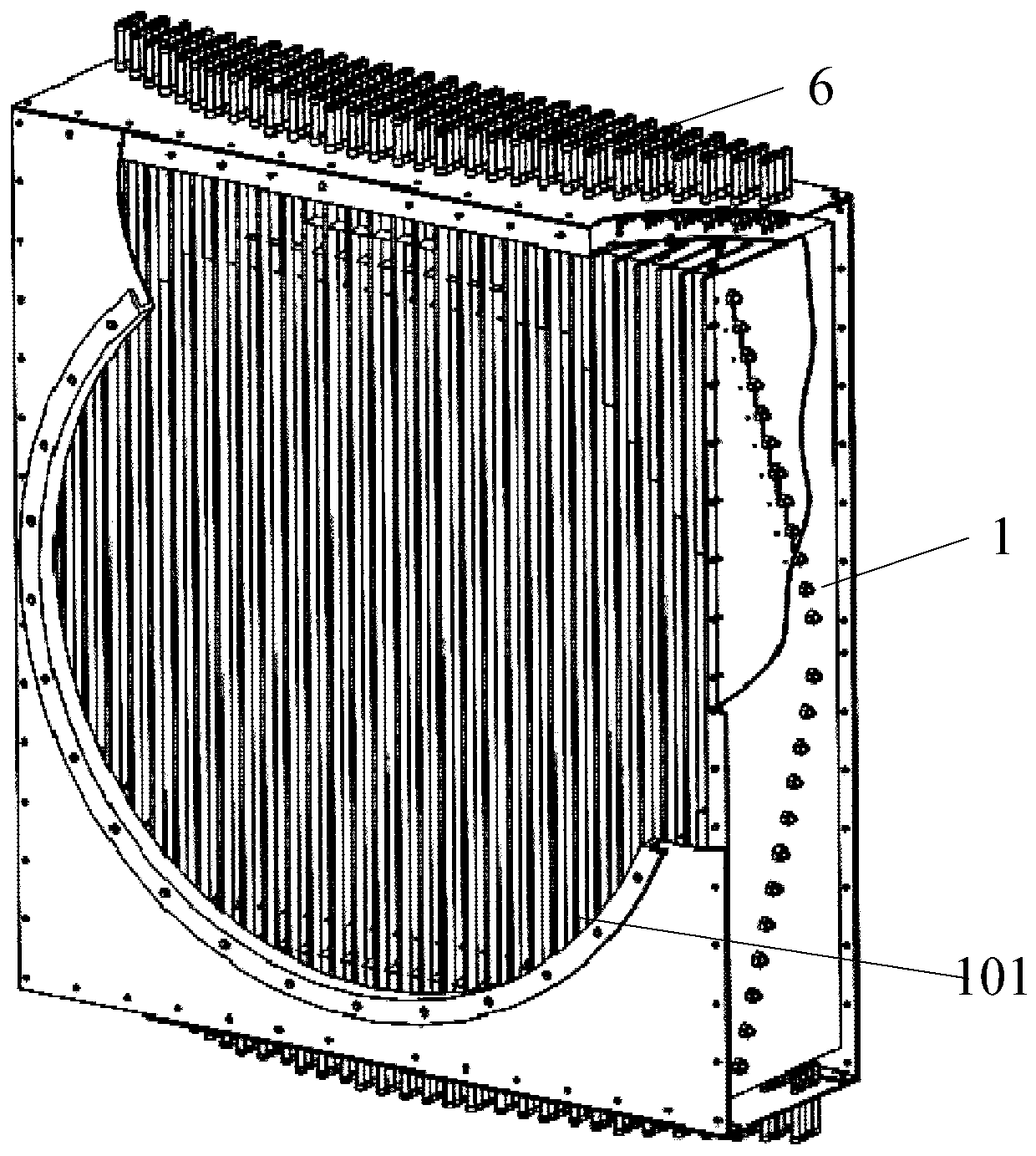 Total pressure distortion generator