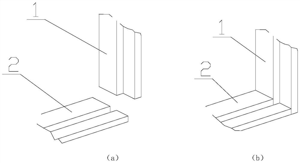 Three-centimeter flush all-in-one machine for machining interior door frame