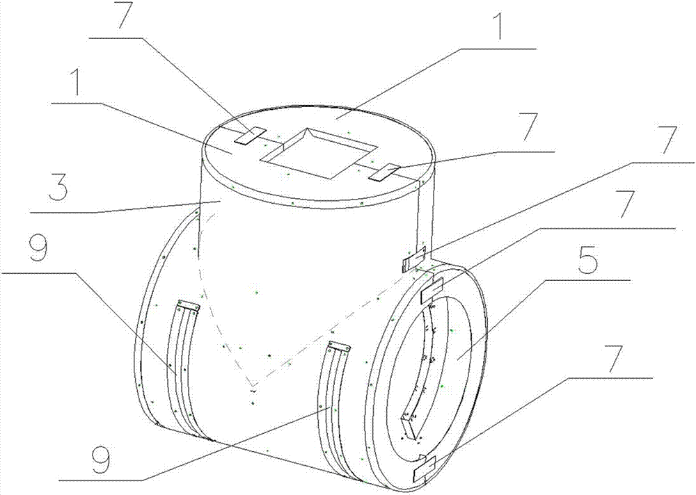 Stainless steel valve insulating jacket