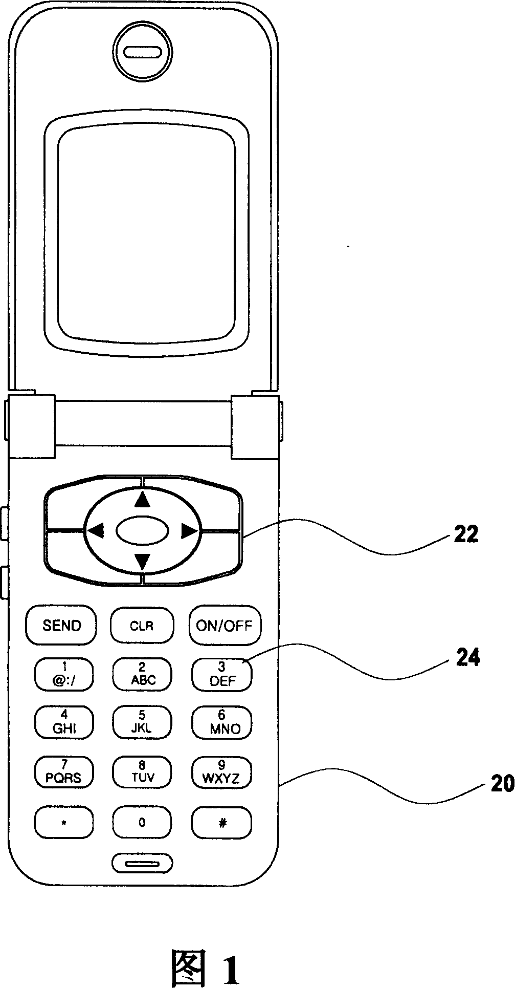 Keypad device of mobile communication terminal and input method thereof