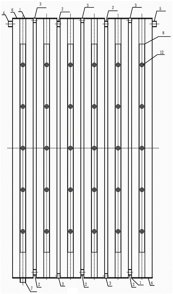 Stainless steel radiator without water