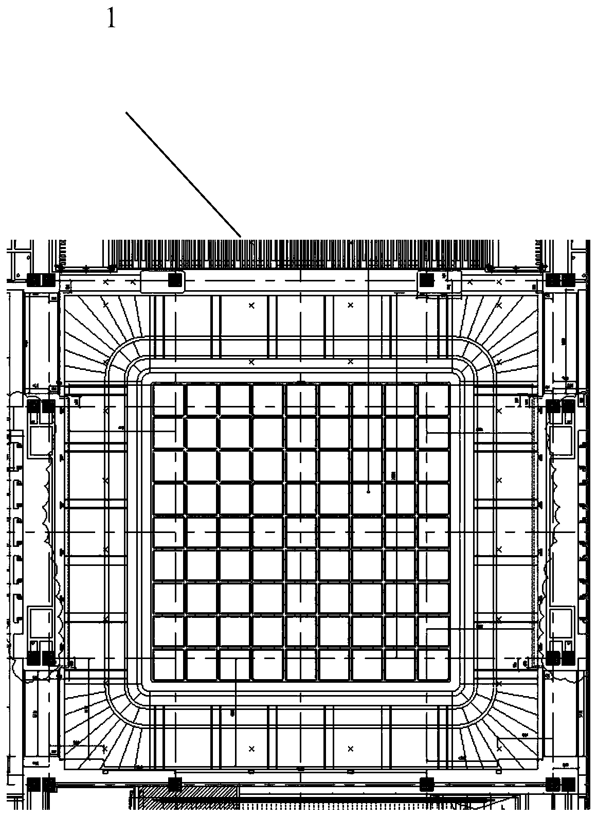 Stacked suspended ceiling installation system and installation method thereof