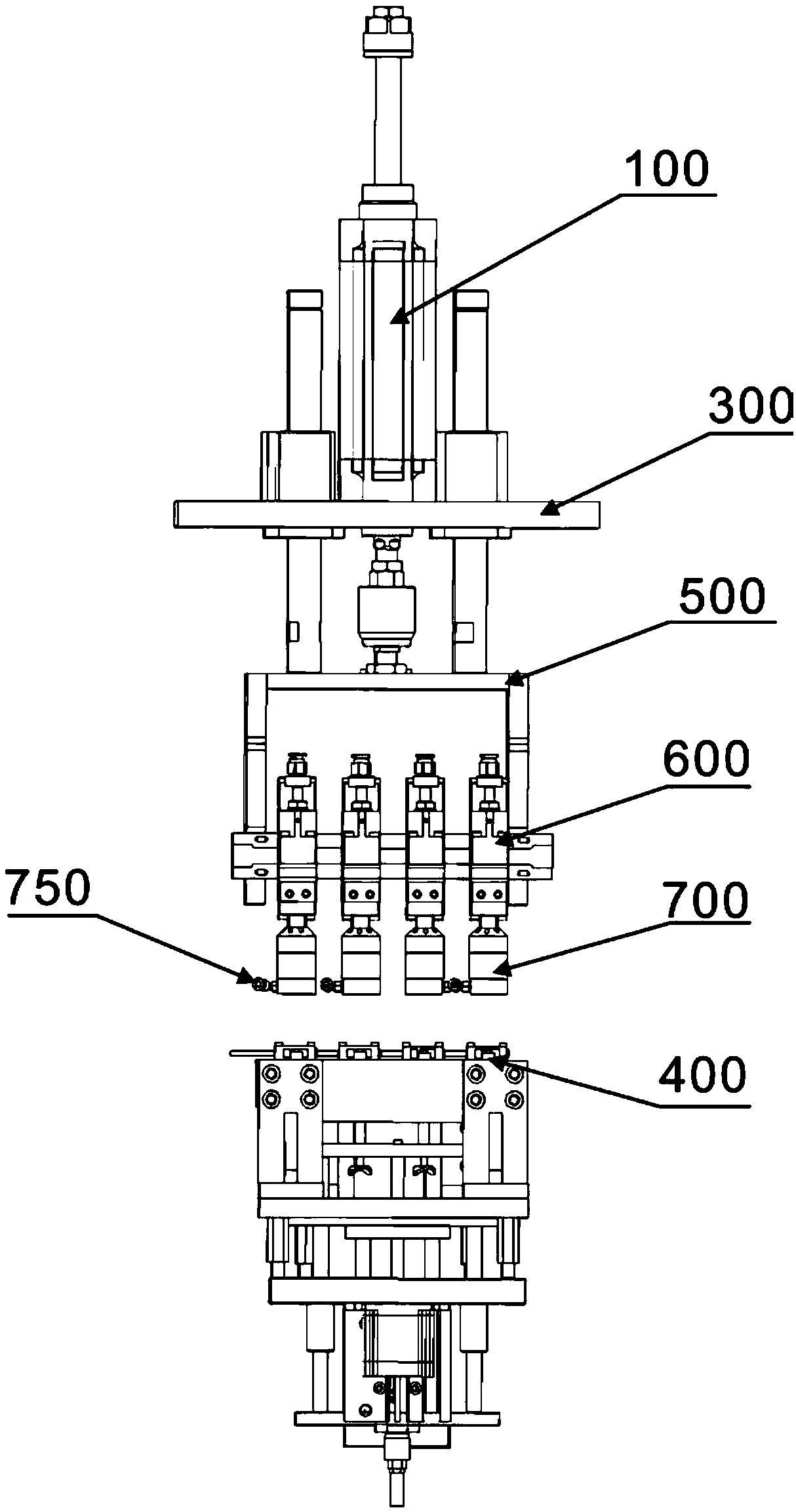 Vacuumizing and filling device and method for medical instrument