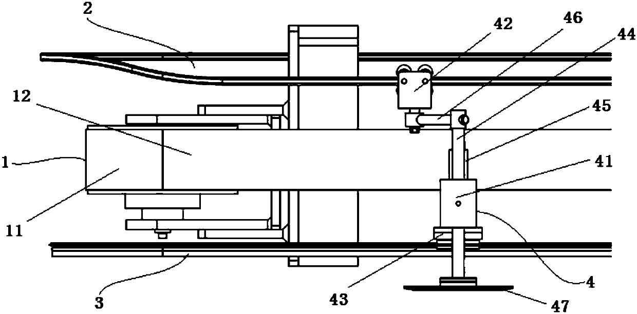 Steering machine for steering of paperboards