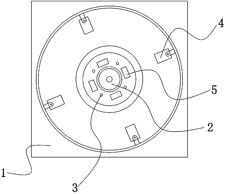 Detection device for piston through holes