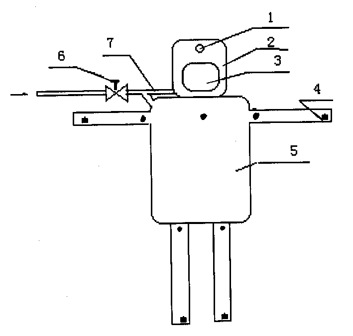 Positive ventilated body separating system