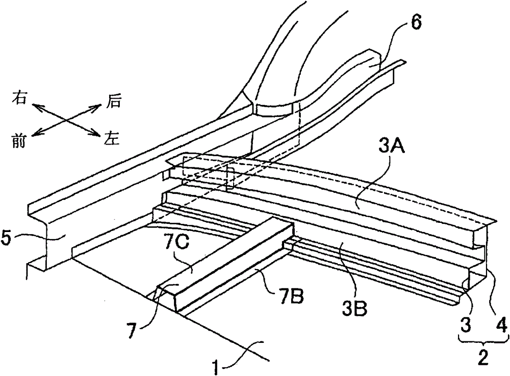 Vehicle lower body structure