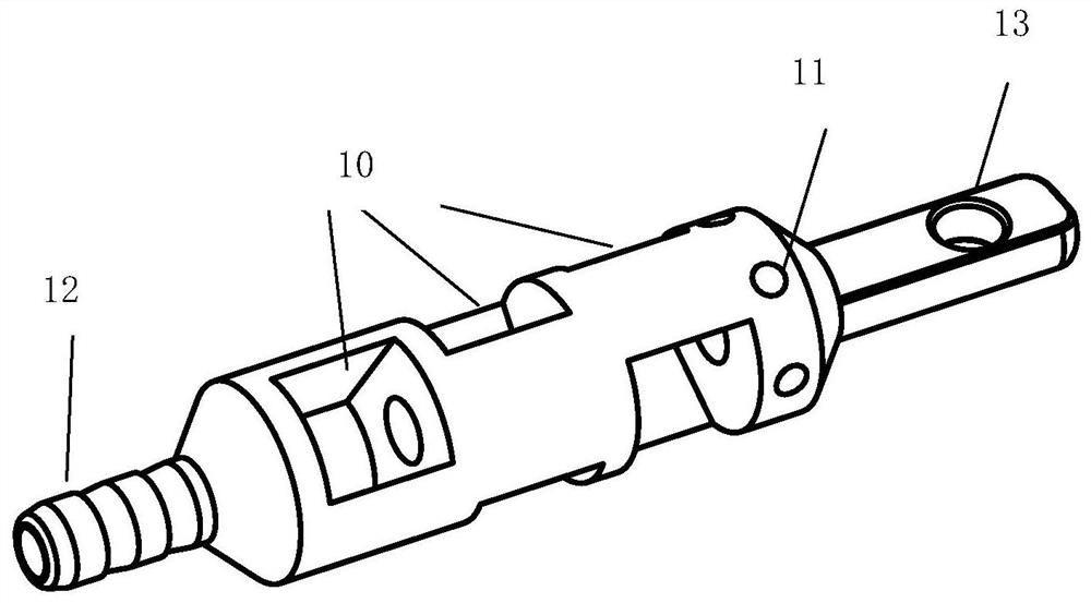 In-pipe electrolysis brush head device