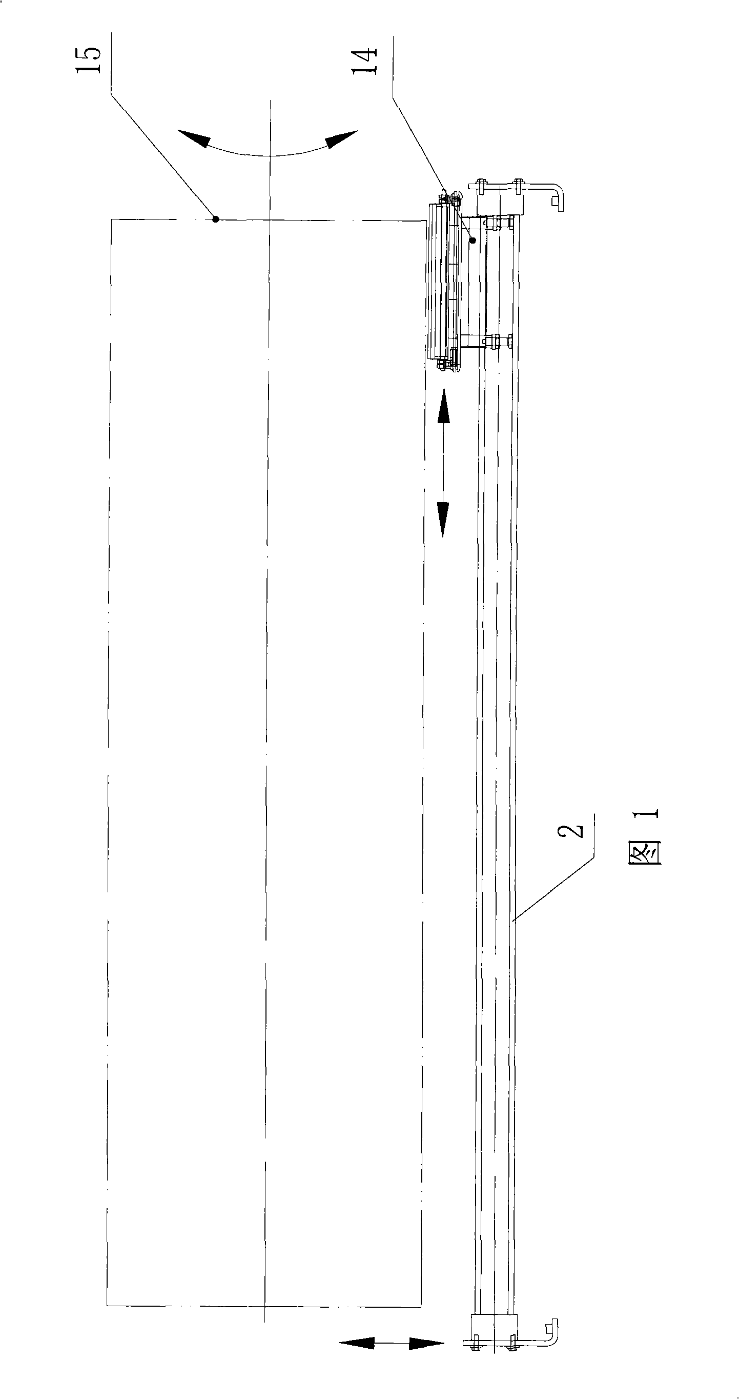 Roll surface cleaning method and device