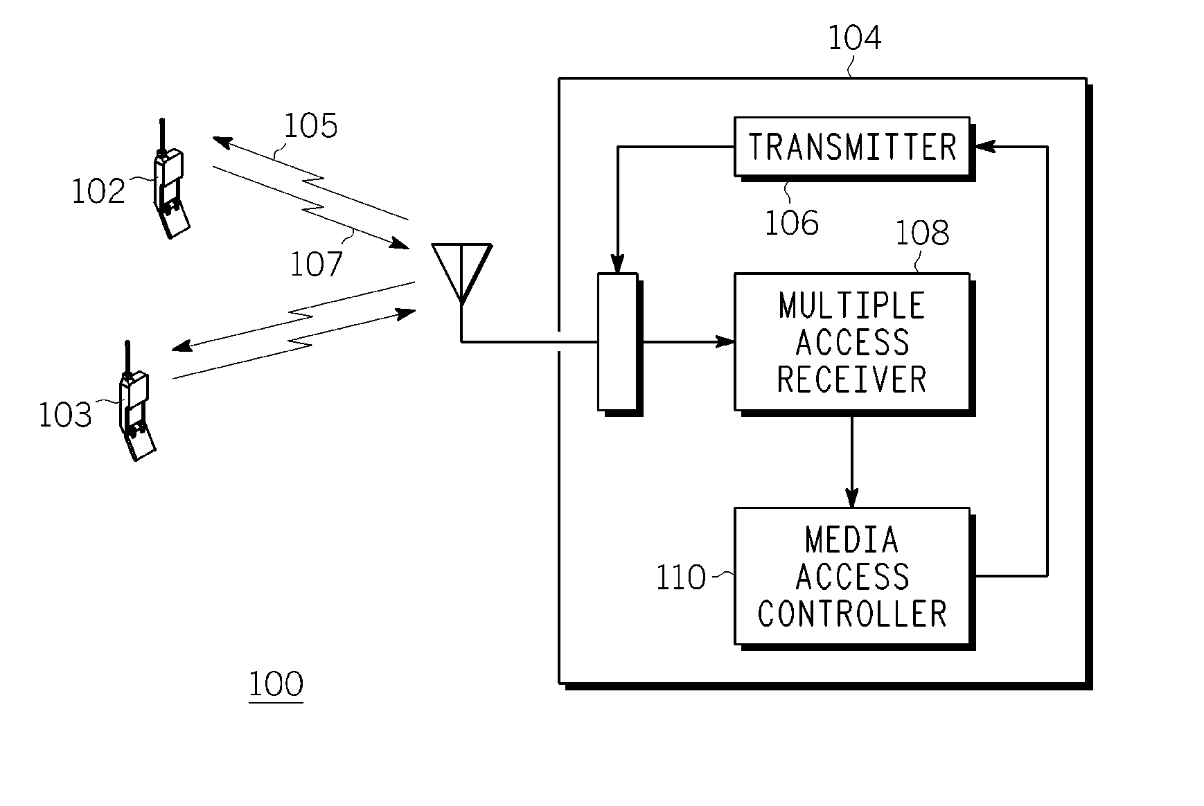 Method and apparatus for hybrid cdm ofdma wireless transmission