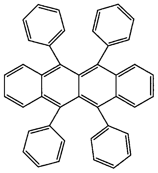 Method for preparing spherical crystal film rubrene through induction of rigid structure polymer