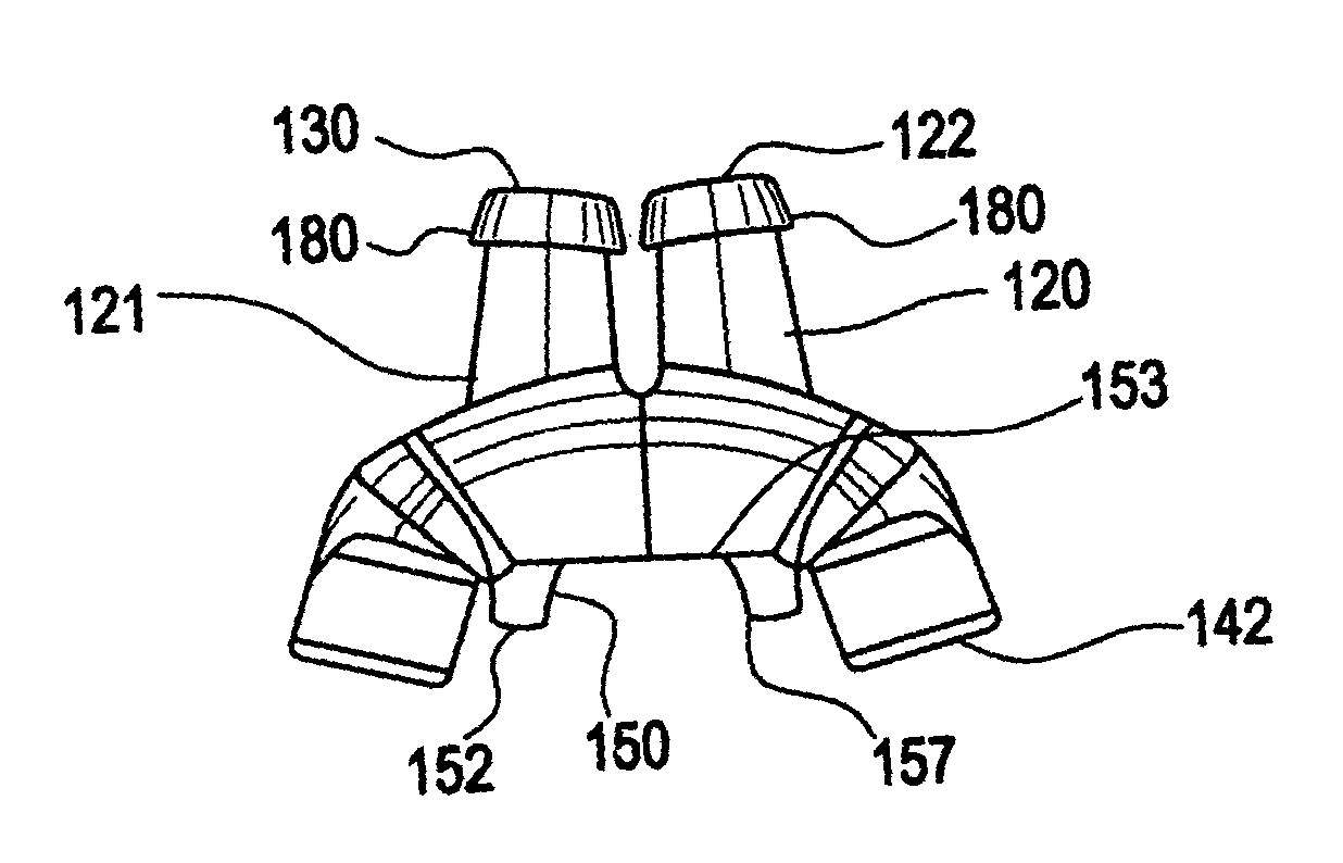 Nasal interface and system including ventilation insert