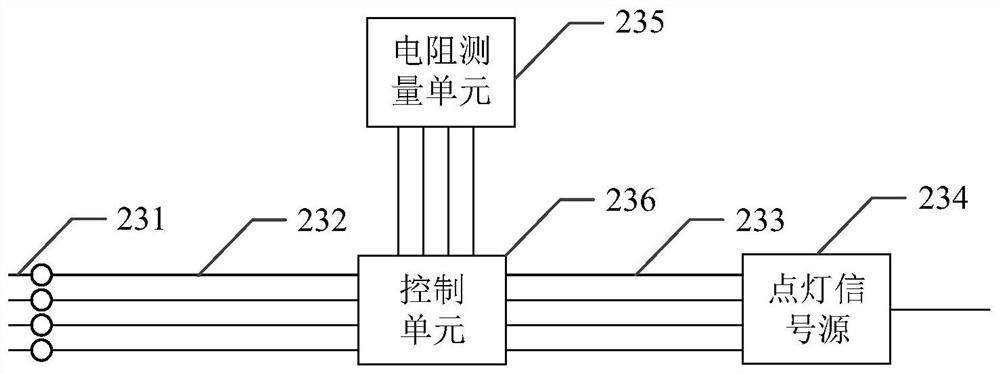 Probe module and lighting test system