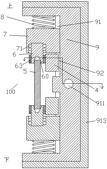 Shaft part detection device provided with contact sensor and using method thereof