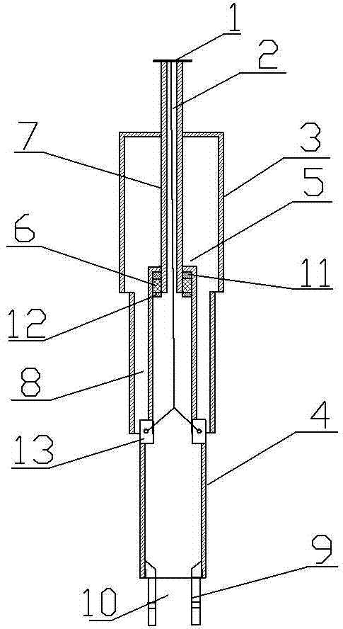 Method for constructing concrete pile through rotary excavating and pressure irrigation