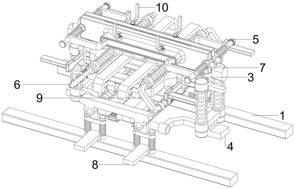 A USB power cable auxiliary packaging device