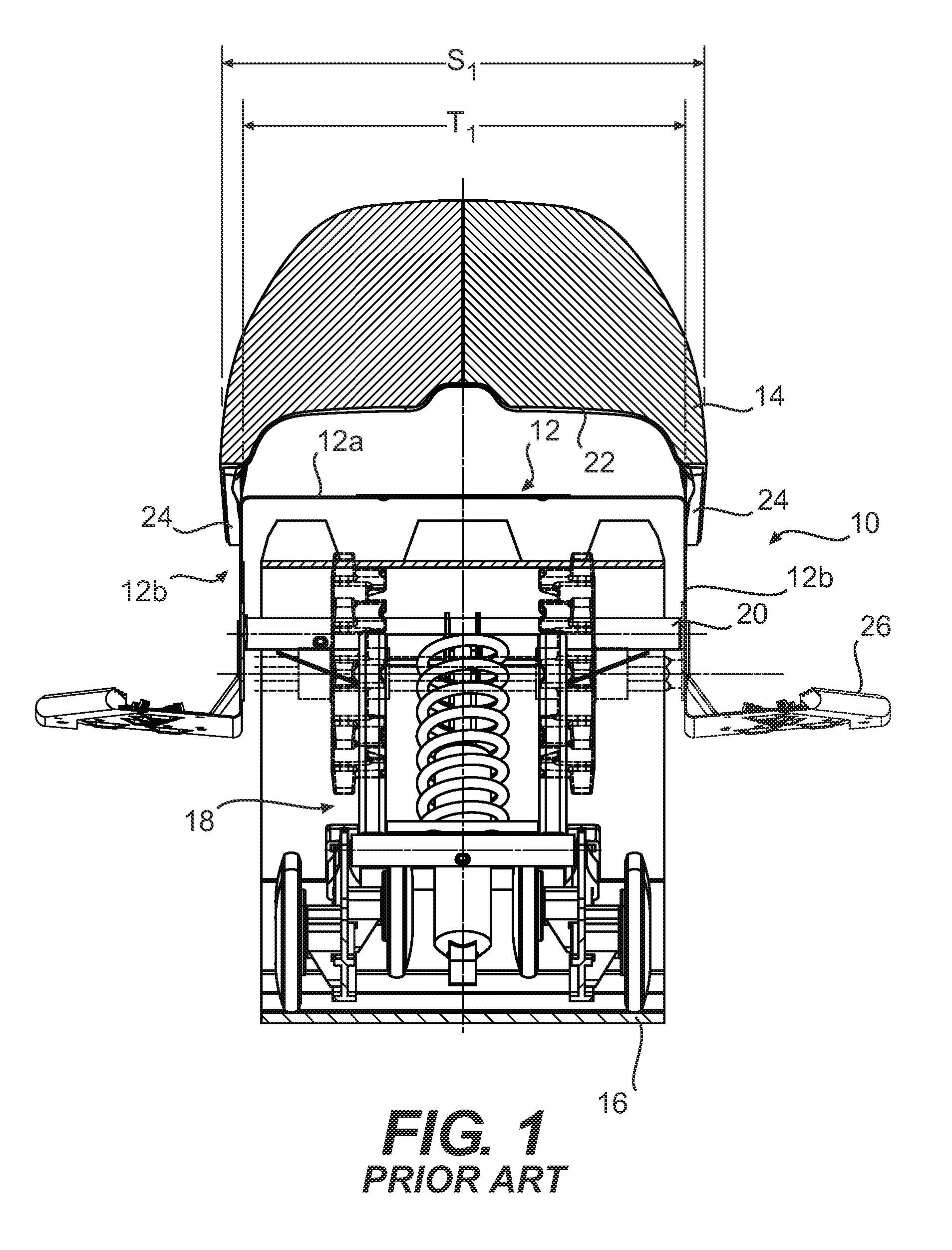 Snowmobile and Tunnel Thereof